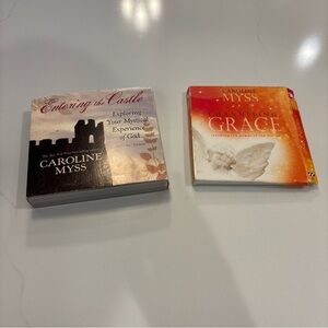2 Carolyn Myss AUDIOBOOKS - Entering the Castle 9 CD & Channeling Grace 2 CDs